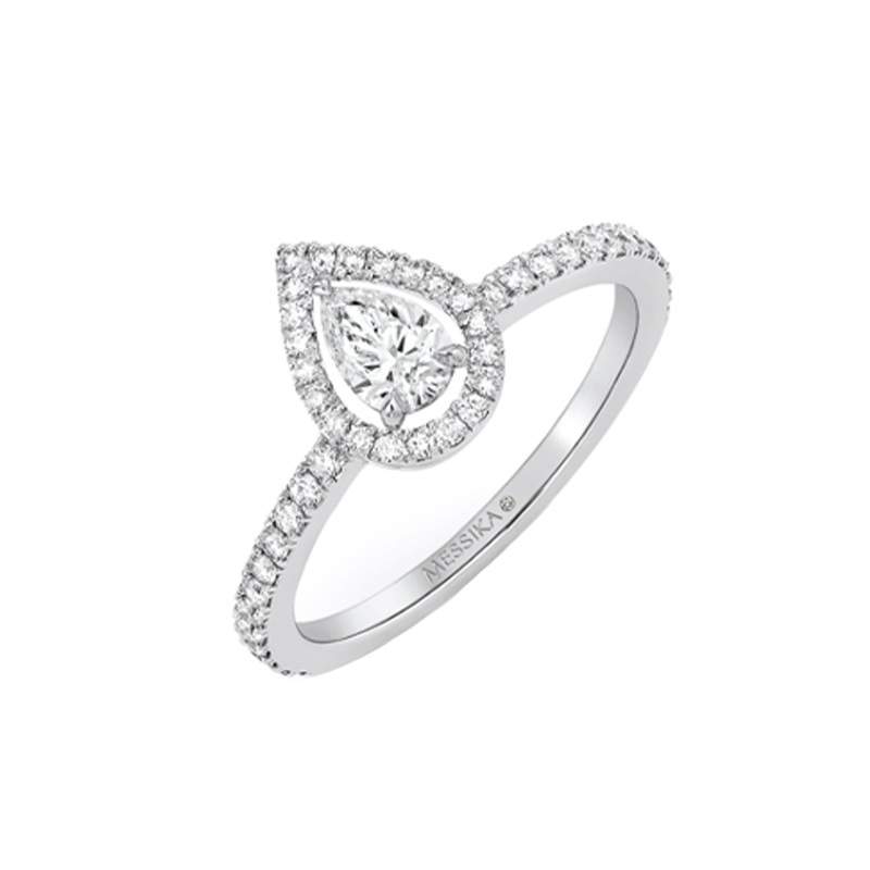 M-Love Solitaire Pear Cut