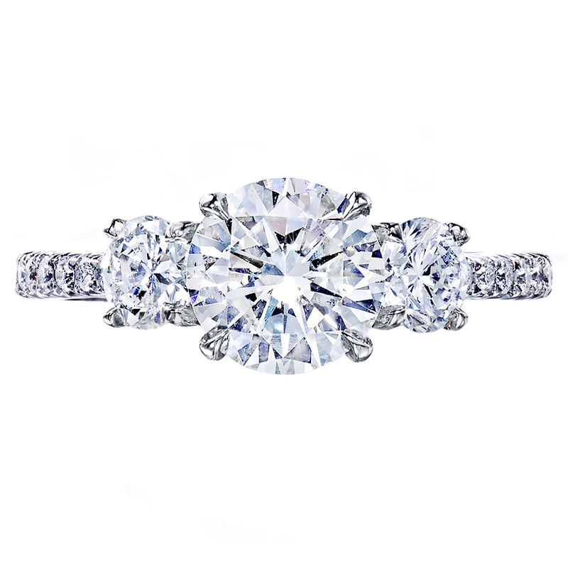 Classic Three Stone Diamond Ring