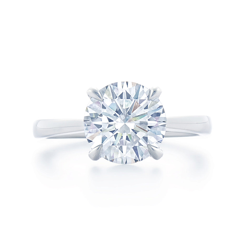 Round Brilliant Diamond Engagement Ring