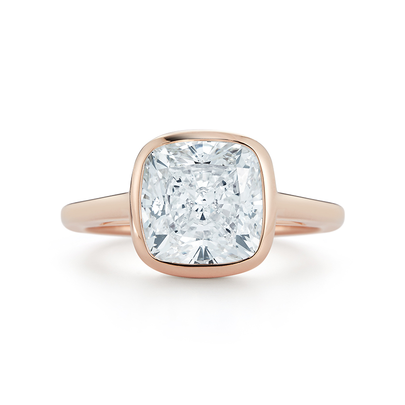 Cushion Cut Diamond Engagement Ring