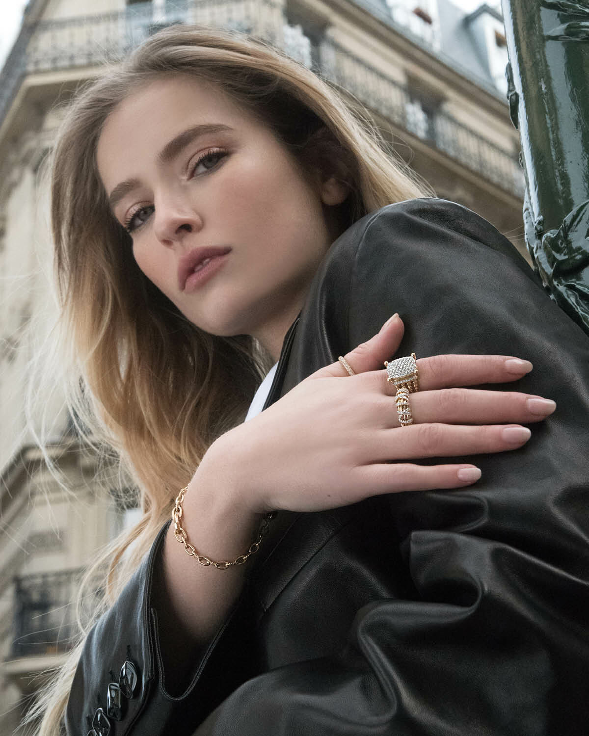 Camille Razat of 'Emily in Paris' shares how to wear natural diamond jewelry, the Parisian way.