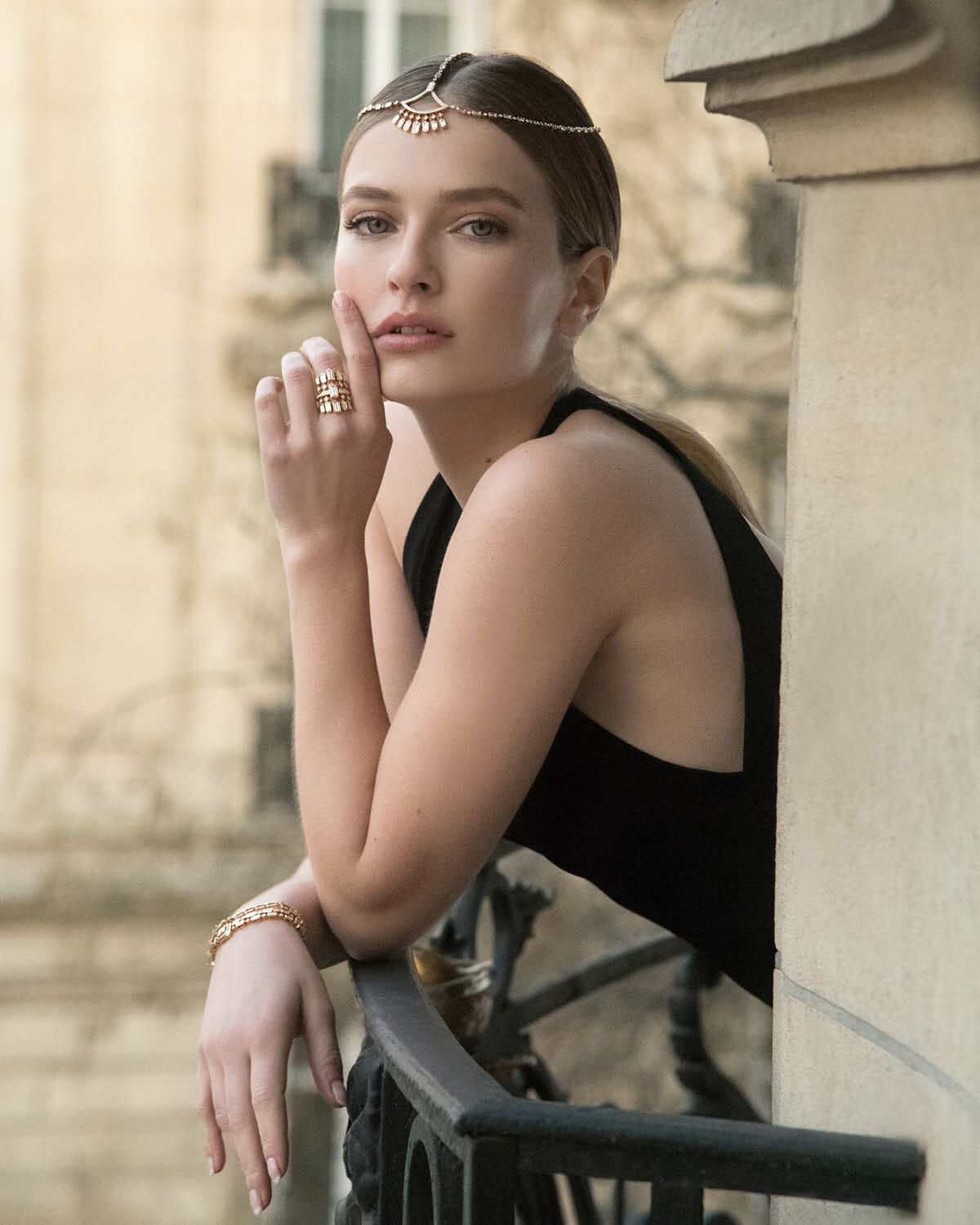 Camille Razat of 'Emily in Paris' shares how to wear natural diamond jewelry, the Parisian way.