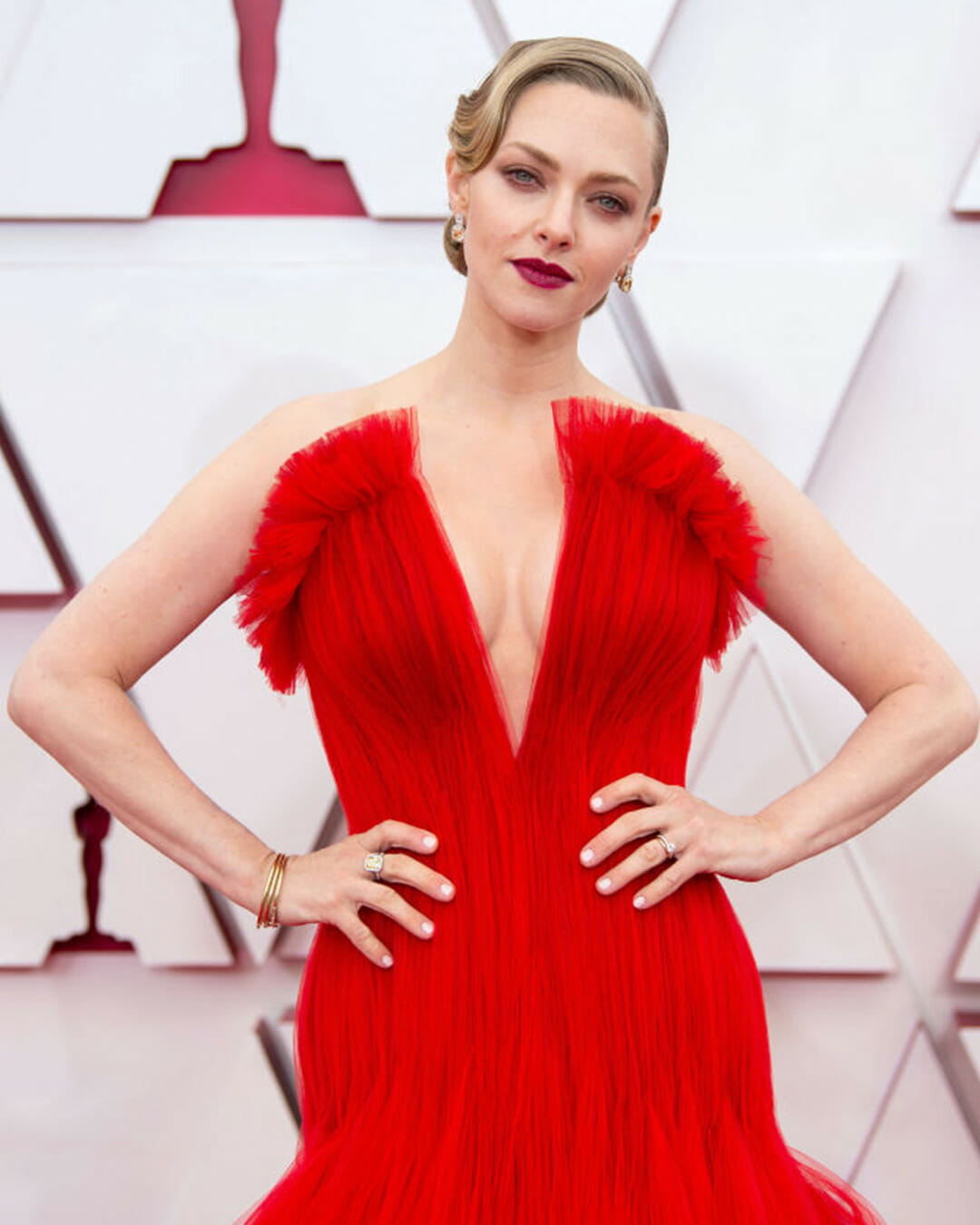 Amanda Seyfried during the 93rd Academy Awards.