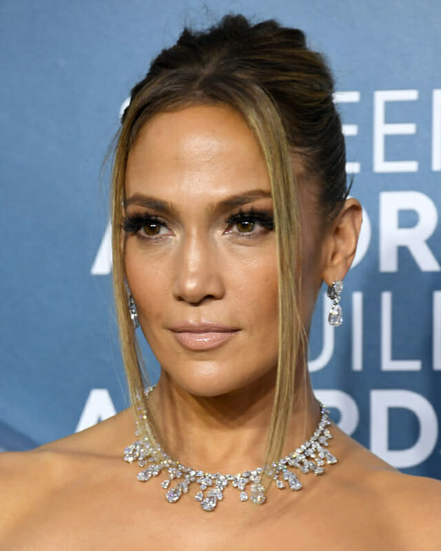 Jennifer Lopez in Harry Winston diamonds