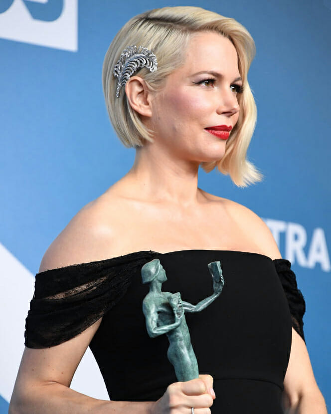 Michelle Williams in Forevermark diamonds