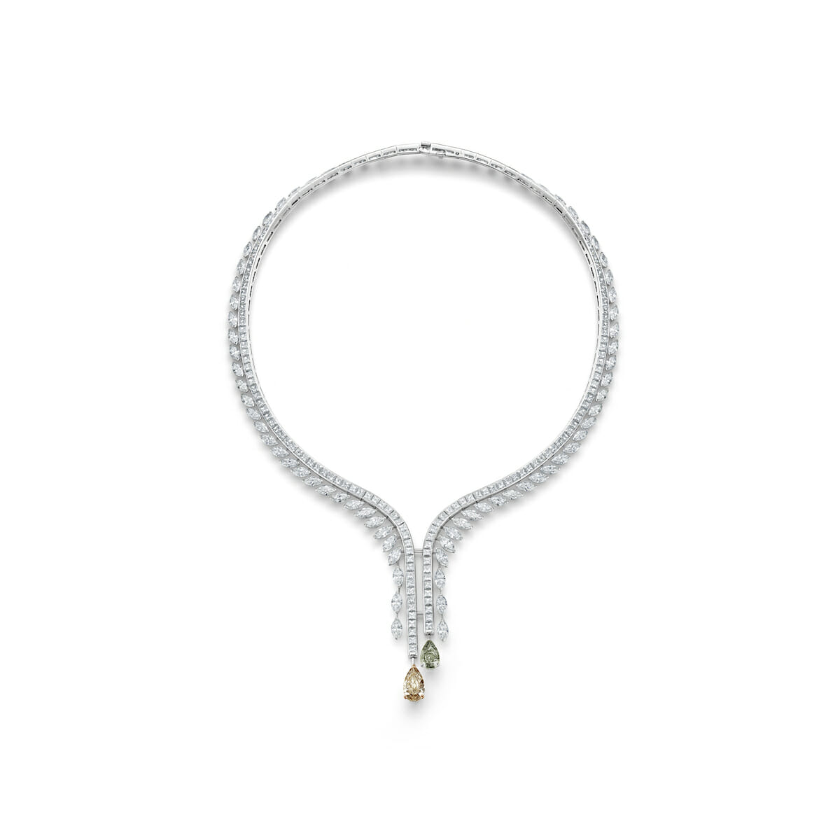 Diamond Legends by De Beers, Cupid necklace featured in Cruella.