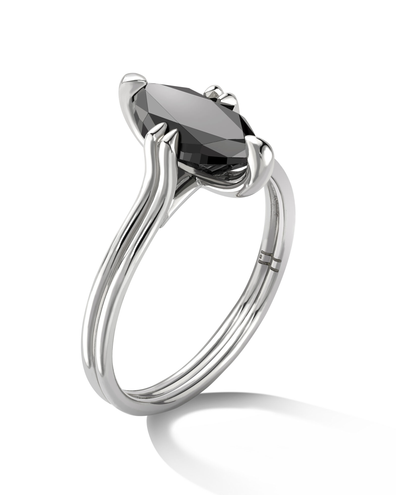 black diamond jewelry ring