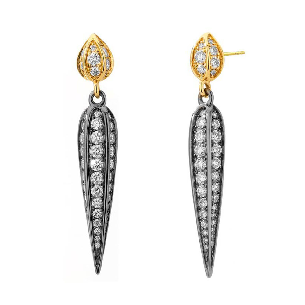 Syna Jardin Love Leaf Earrings