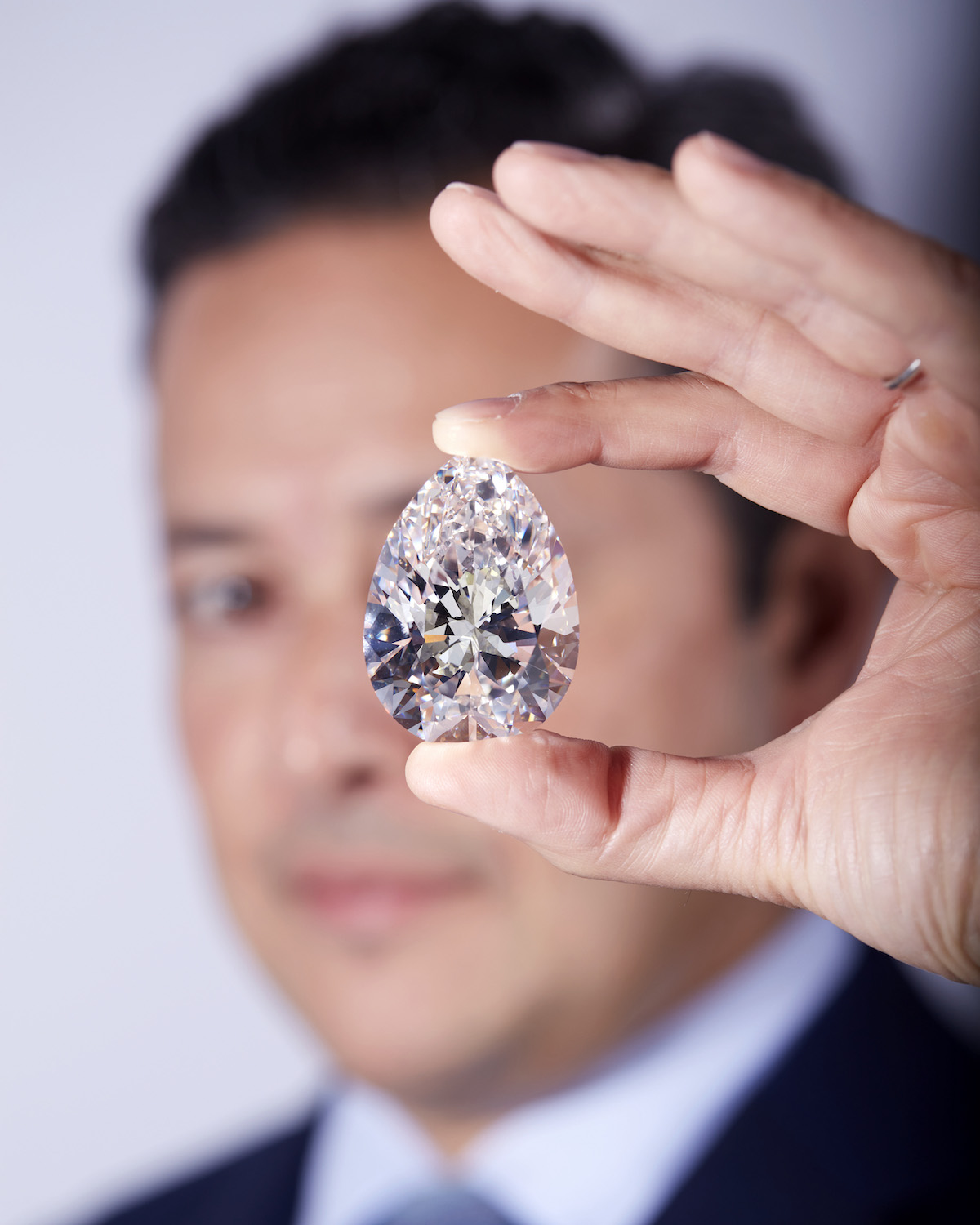 the rock largest white diamond auction christie's geneva