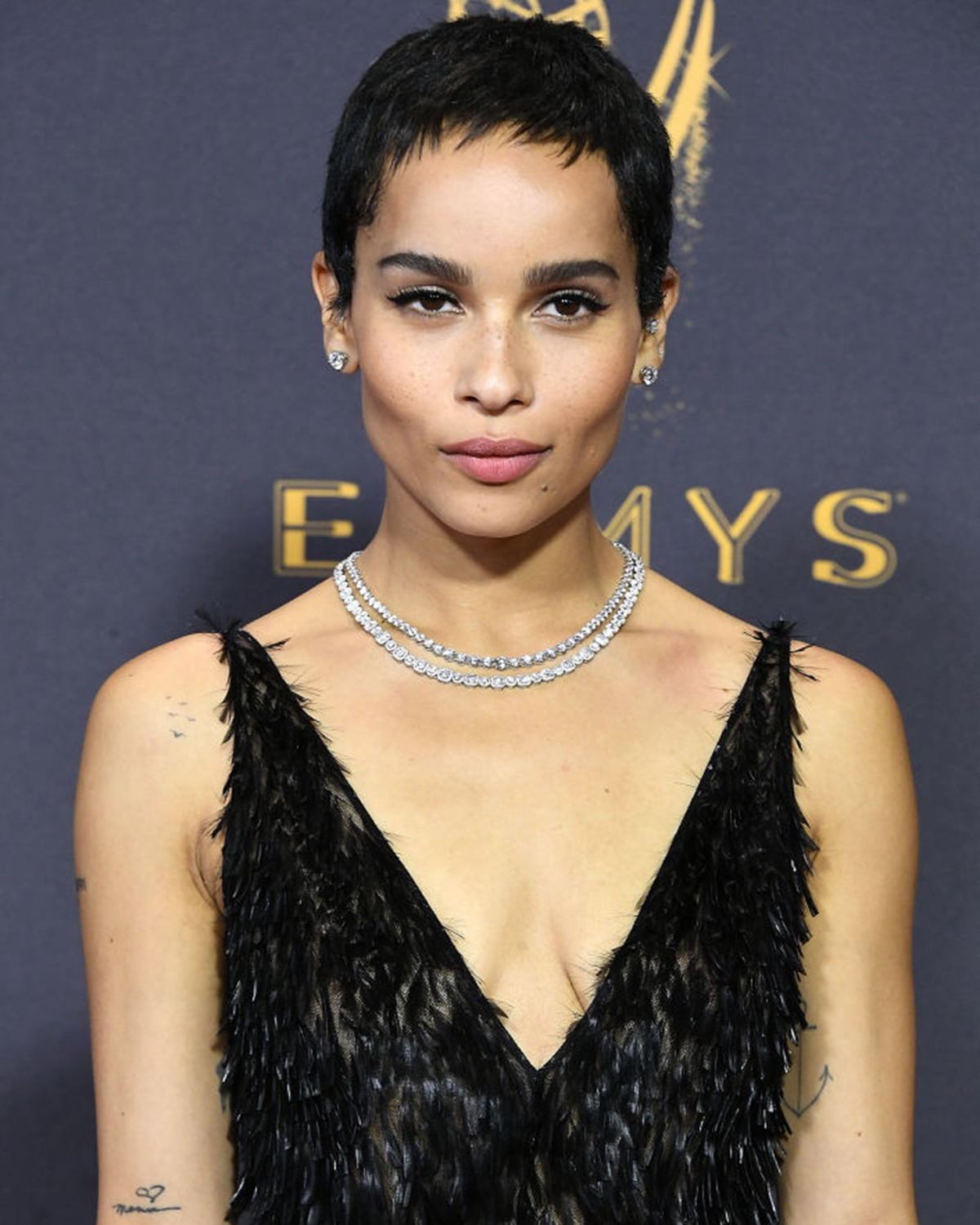 zoe kravitz diamond jewelry style