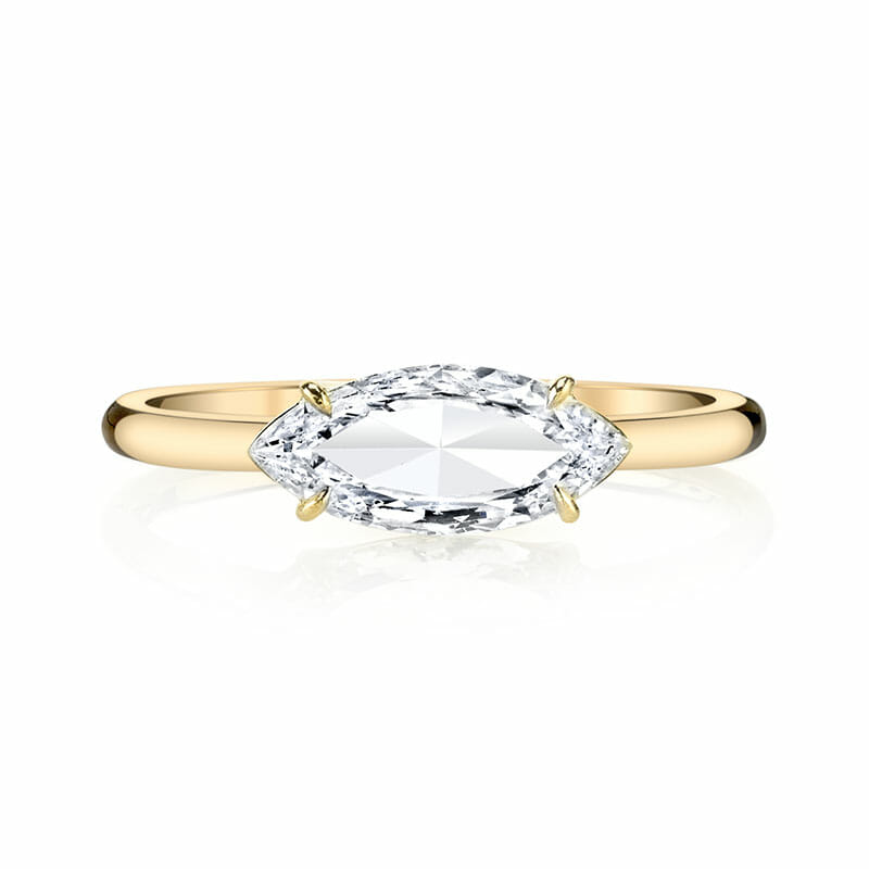 marquise diamond engagement ring