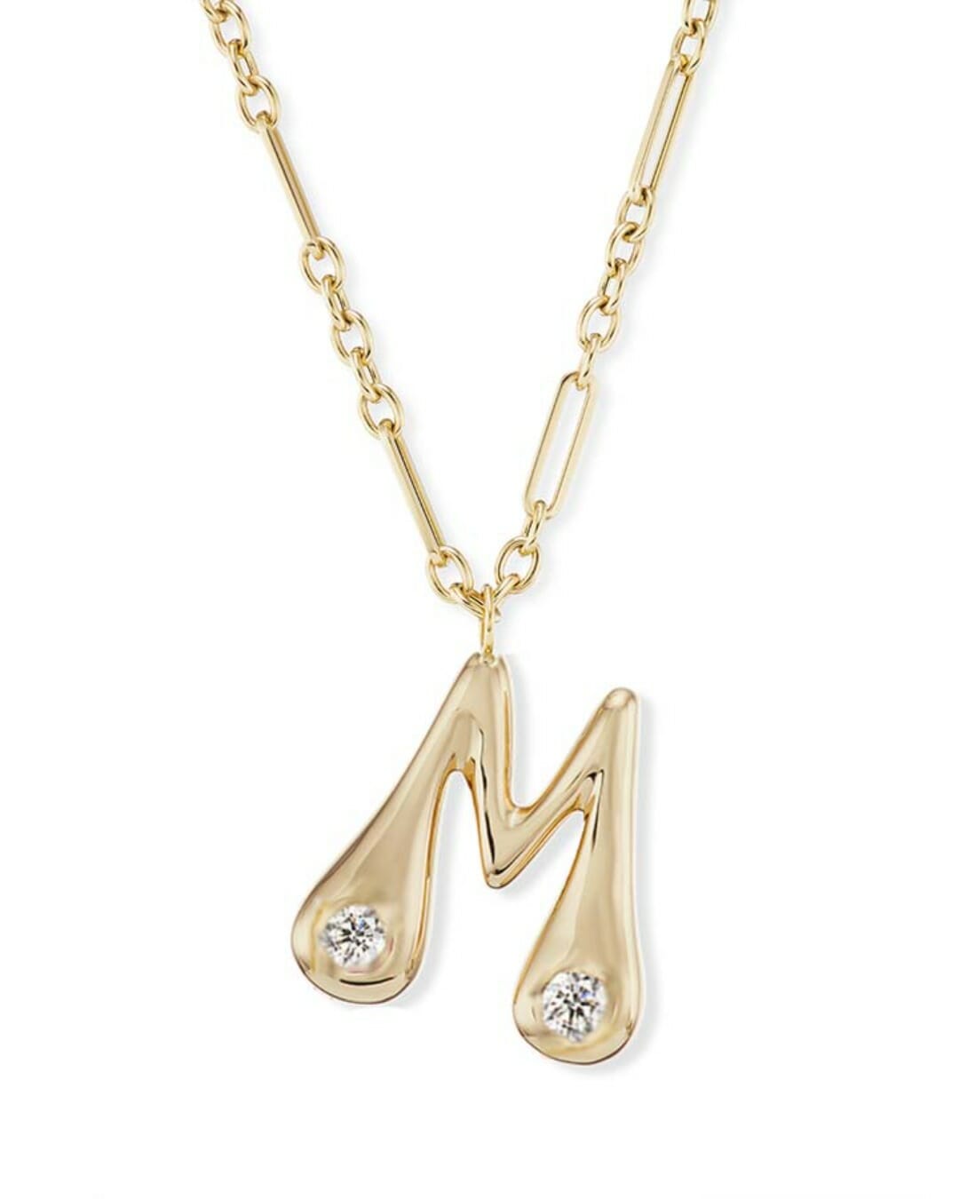 Brent Neale Bubble Letter Necklace