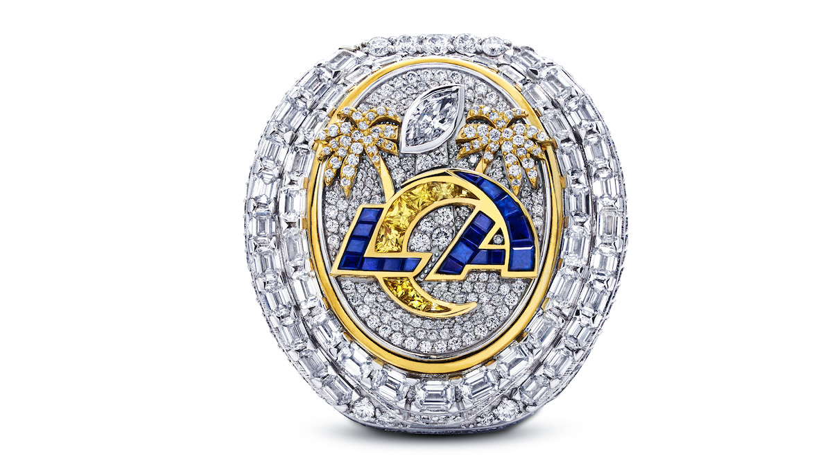 los angeles rams super bowl ring diamonds jason of beverly hills