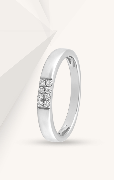 White Gold Eternity Band