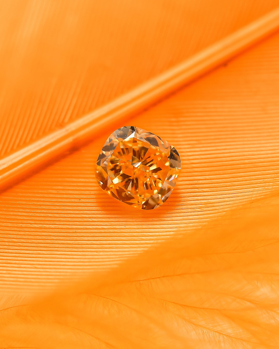 orange diamonds