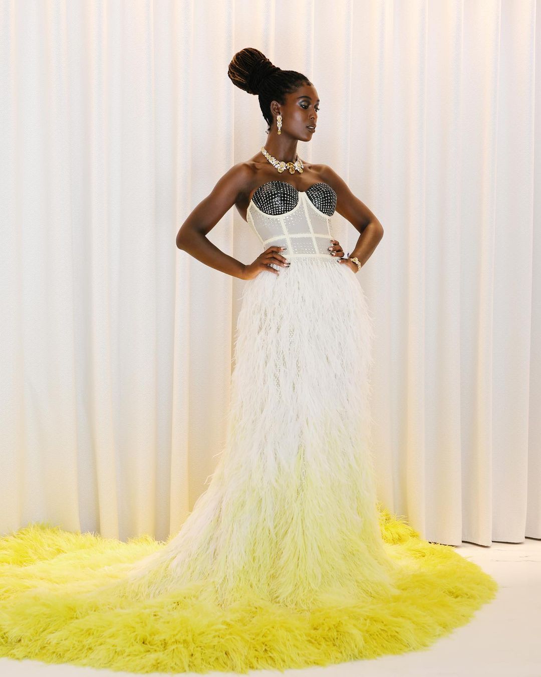 jodie turner smith diamond jewelry style fashion