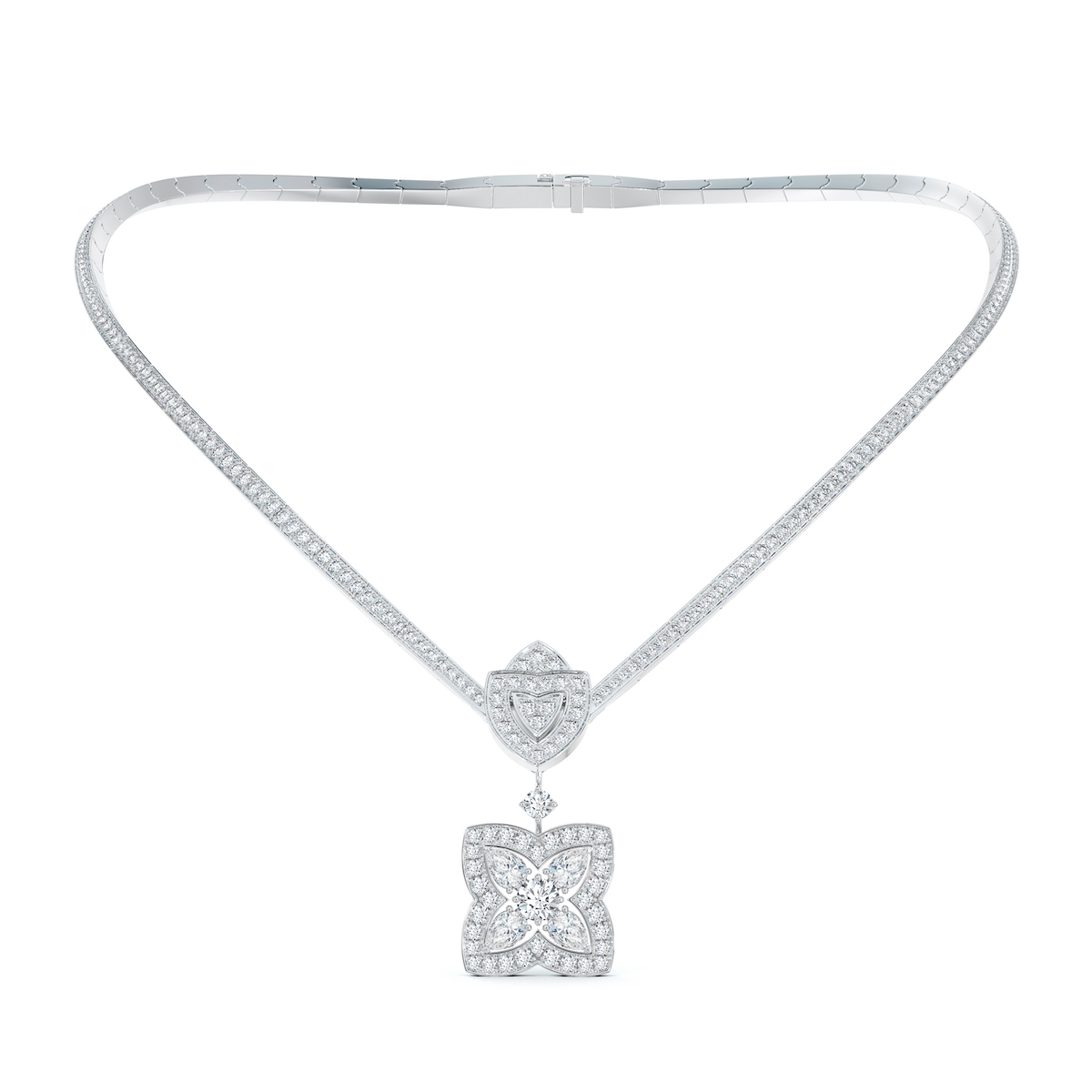 De Beers Enchanted Lotus Collection necklace