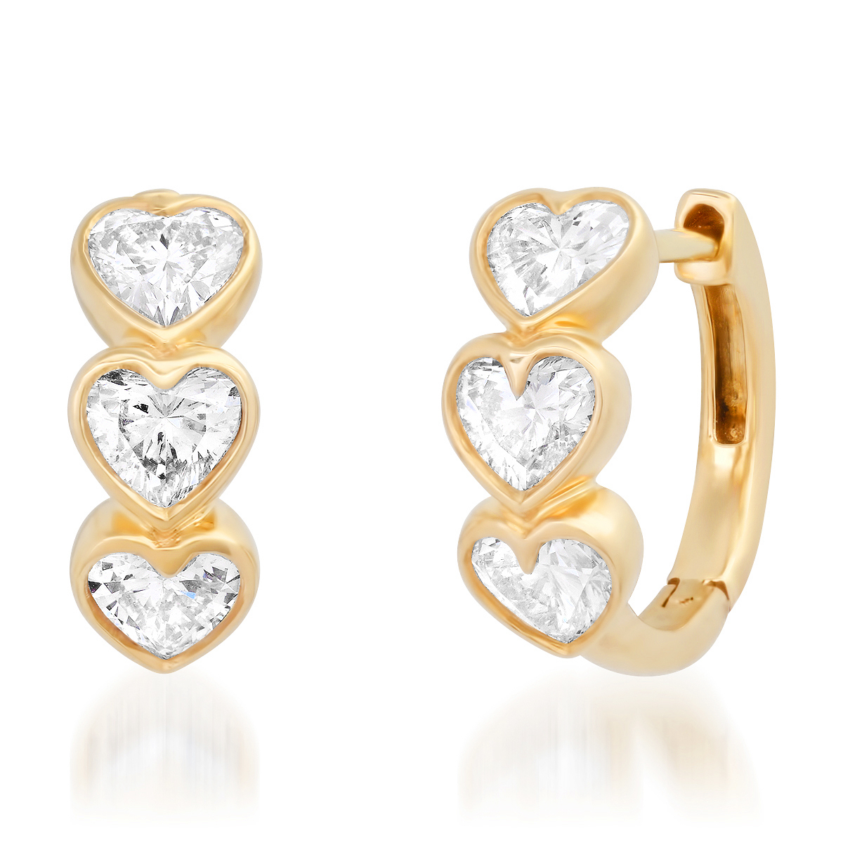 heart shaped natural diamond jewelry valentine's day