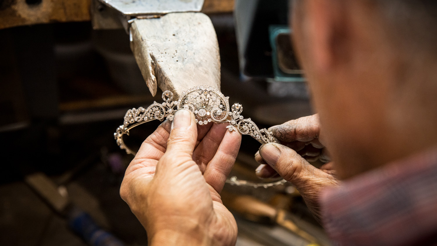 lang antique diamond tiara