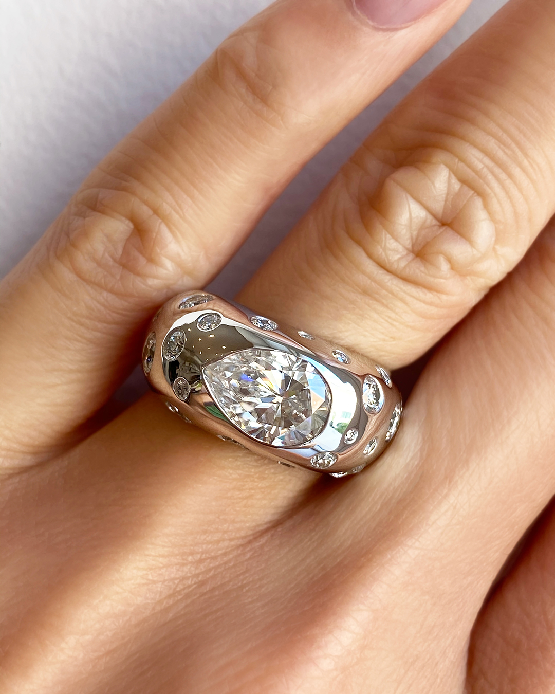 resetting natural diamond jewelry