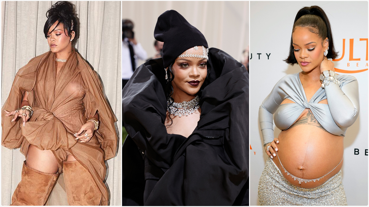 rihanna natural diamond jewelry looks