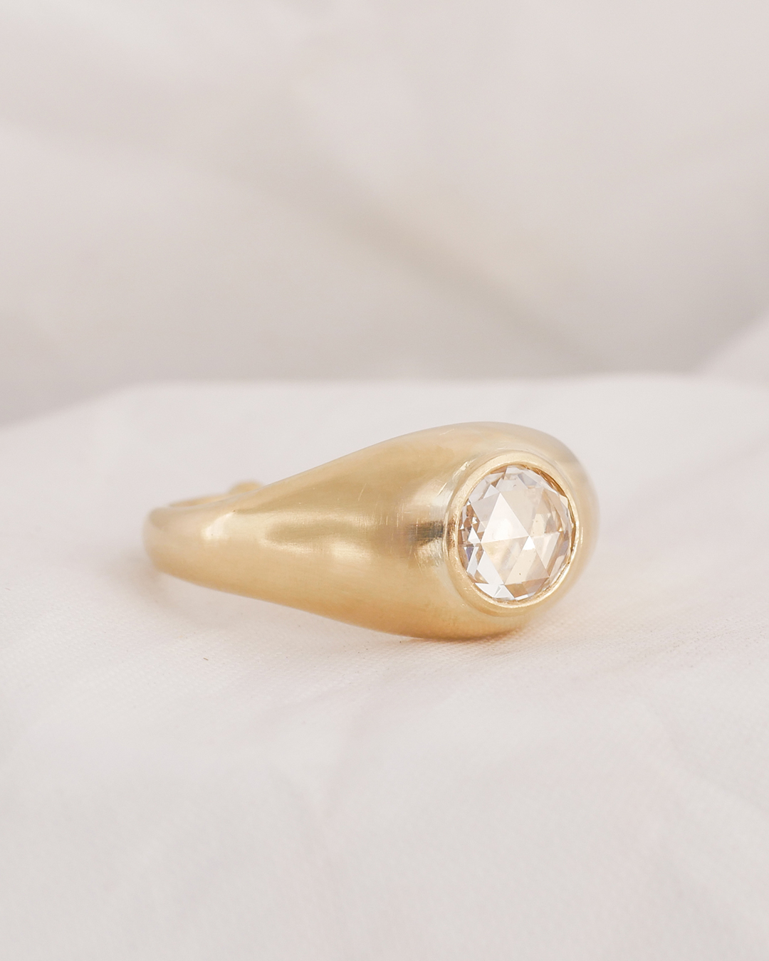 natural diamond heirloom Reilly Ring katelin gibbs